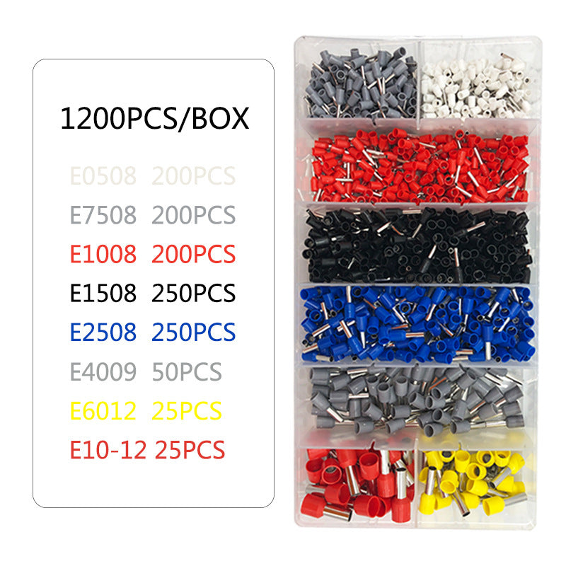 Juego de Herramientas de Engarzado HSC86-4A con 1200PCS